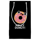 Holey Donut Funny Food Pun Klein Cadeauzakje (Voorkant)