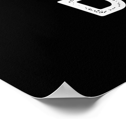 Holey Donut Funny Food Pun Poster (Hoek)