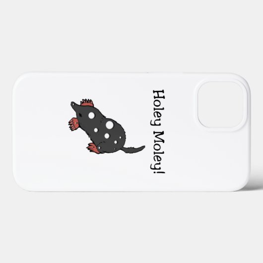 Holey Moley Case-Mate iPhone Case (Achterkant (horizontaal))