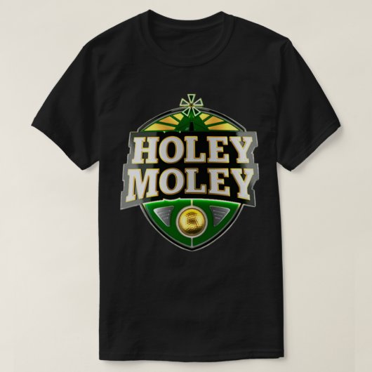 Holey Moley Golf T-shirt (Design voorkant)