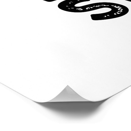 Holey Sheep Funny Animal Pun Poster (Hoek)