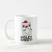 Holey Sheet Funny Paper Koffiemok (Links)