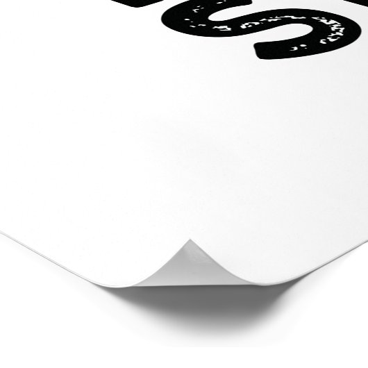 Holey Sheet Funny Paper Poster (Hoek)