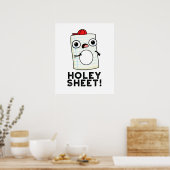 Holey Sheet Funny Paper Poster (Keuken)