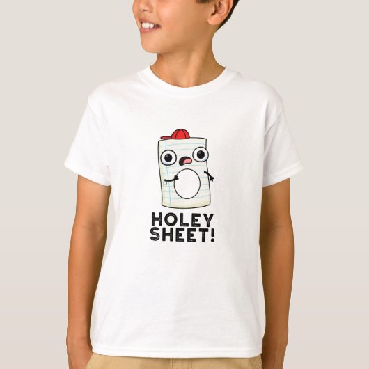 Holey Sheet Funny Paper T-shirt (Voorkant)