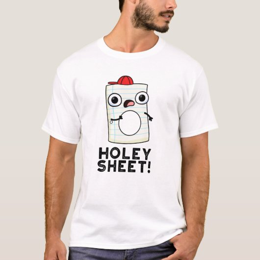 Holey Sheet Funny Paper T-shirt (Voorkant)