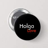 holga-liefdesknop ronde button 5,7 cm (Voorkant /achterkant)