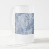 Holgate Calving Action Frosted Glass Beer Mok (Voorkant links)
