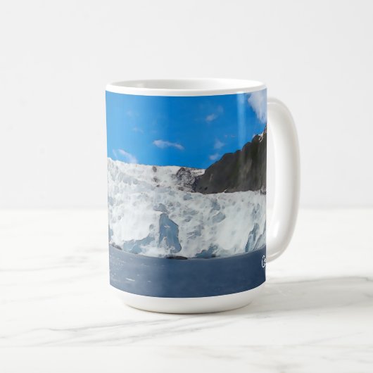 Holgate Gletsjer - 15 oz. Mok (Voorkant rechts)