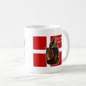 Holger Danske 11 oz Classic White Mok (Voorkant rechts)