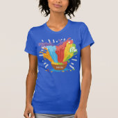 Holi Bowl met Powder Splashing T-shirt (Voorkant)