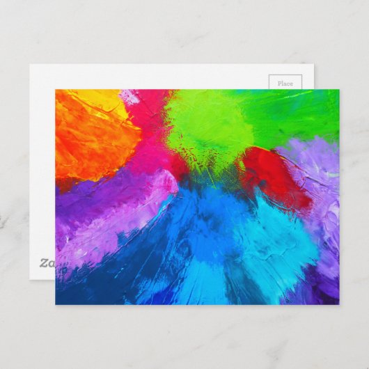 Holi Briefkaart (Voorkant / Achterkant)