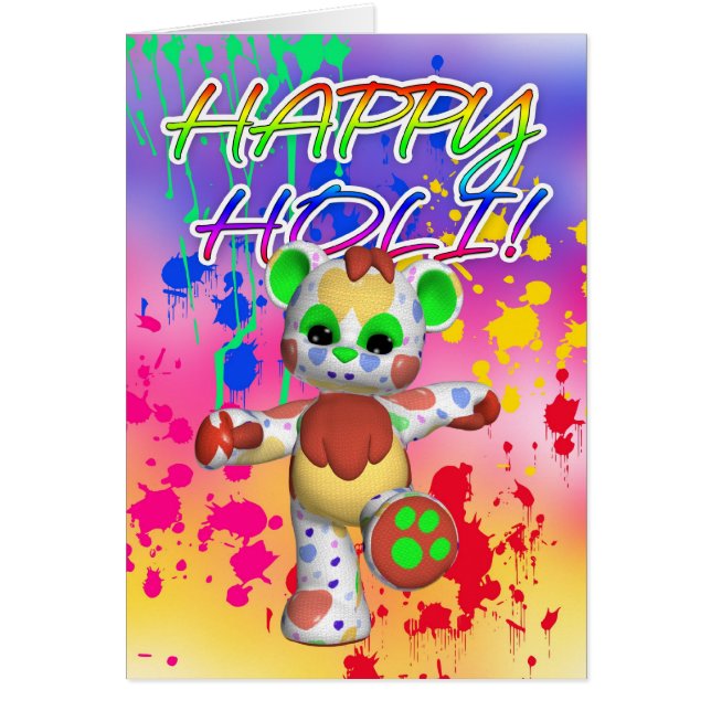 Holi Festival of Color - Paint Splashes (Voorkant)