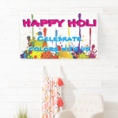 HOLI Festival of Colors - spetters II + jouw ideeë Spandoek (Insitu)