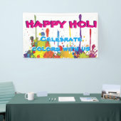 HOLI Festival of Colors - spetters II + jouw ideeë Spandoek (Beurs)