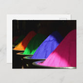 Holi Hai Colorful Powders Briefkaart (Voorkant / Achterkant)