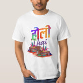 HOLI HAI T-SHIRT (Voorkant)