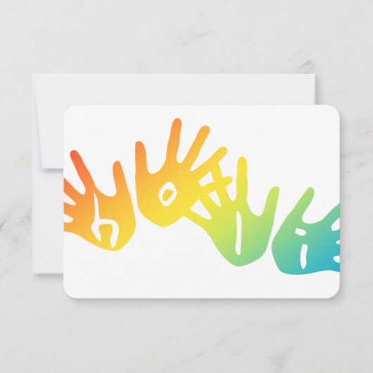 holi handen kaart (Voorkant)