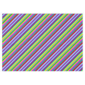 HOLI kleurde Stripes patroon + uw ideeën Tafelkleed (Voorkant (Horizontaal))
