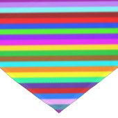 HOLI kleurde Stripes patroon + uw ideeën Tafelkleed (Gekanteld)