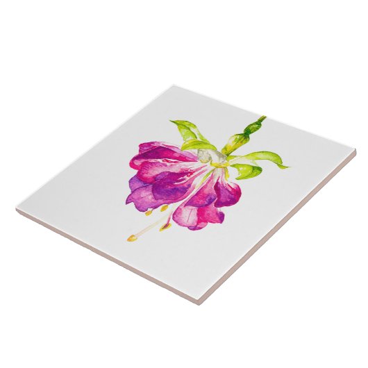 Holi on a Ceramic Tile (A) Tegeltje (Zijkant)