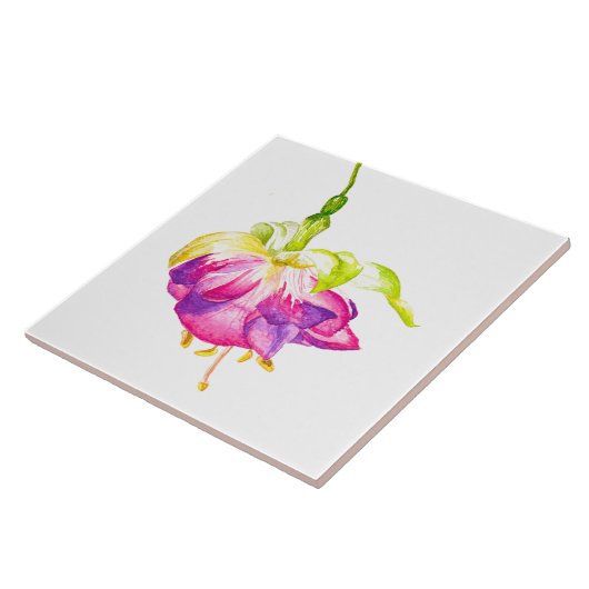 Holi on a Ceramic Tile (B) Tegeltje (Zijkant)