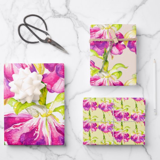 Holi op een papierset met overvulling inpakpapier vel (Voorkant)