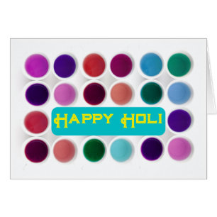 Holi Spring Festival Color Dye Pots