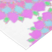 Holi verf splash bloemige rangoli tafelkleed (Gekanteld)