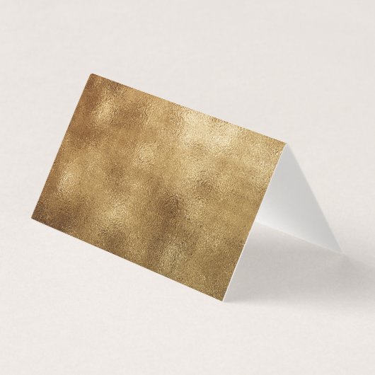 HOLI-YAY! Fun Script Gold Holiday Kaart (Achterkant)