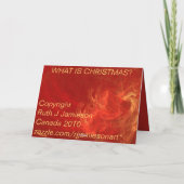 HOLIDAIRE BLOOTSTELLINGEN FEESTDAGEN KAART (Achterkant)