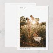 HOLIDAIRE FOTO-KAART FEESTDAGENKAART (Voorkant / Achterkant)