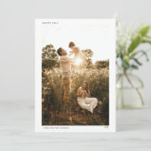 HOLIDAIRE FOTO-KAART FEESTDAGENKAART (Staand voorkant)