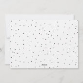 HOLIDAIRE FOTO-KAART | Moderne minimale kerstmis Feestdagenkaart (Achterkant)