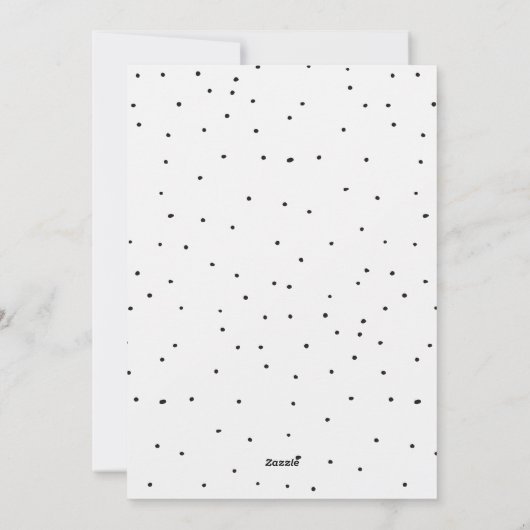 HOLIDAIRE FOTO-KAART | Moderne Minimale Kerstmis Feestdagenkaart (Achterkant)