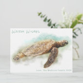 HOLIDAIRE KAART VOOR ZEE | Warmgewas (Staand voorkant)