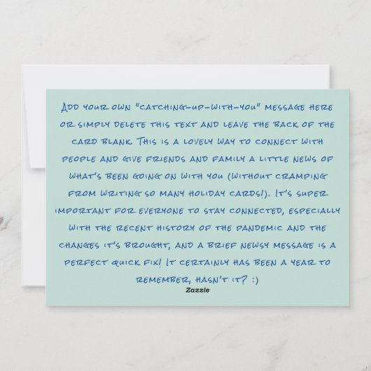 HOLIDAIRE KAART VOOR ZEE | Warmgewas (Achterkant)