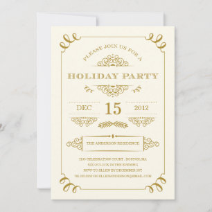 HOLIDAIRE VINTAGE  INVITATIES VAN PARTIJEN KAART
