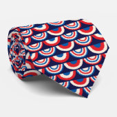 Holiday - 4th Fourth of July Patriotic Necktie Stropdas (Opgerold)