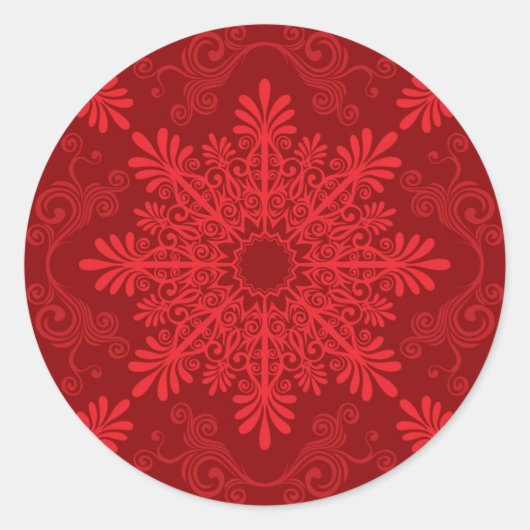 Holiday-achtergrond Ronde Sticker (Voorkant)