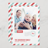 HOLIDAY AIRMAIL | HOLIDAIRE FOTOKAART FEESTDAGENKAART (Voorkant / Achterkant)