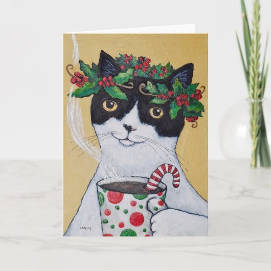 Holiday Alibi Feestdagen Kaart (Voorkant)