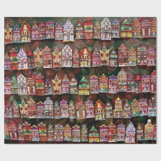 Holiday Amsterdam Cadeaupapier (Vlak)