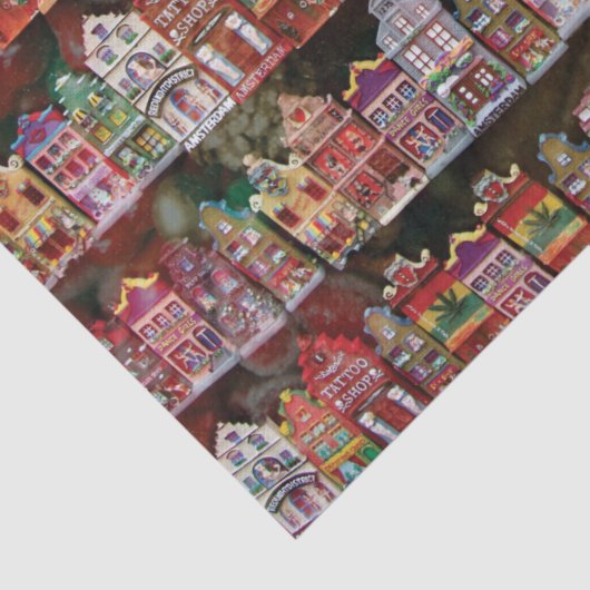 Holiday Amsterdam Tissuepapier (Detail)