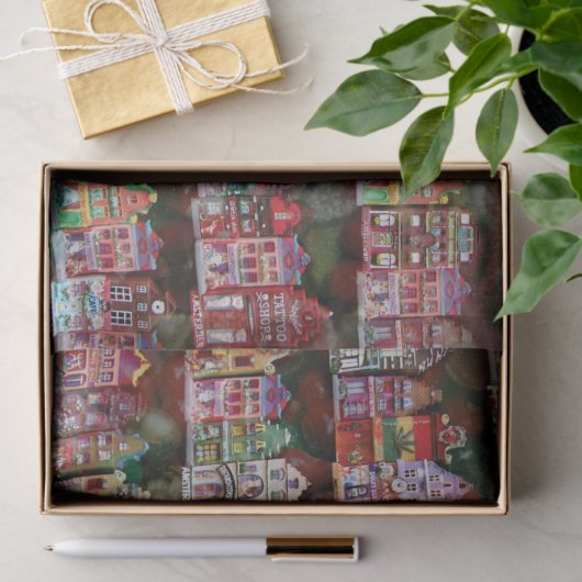 Holiday Amsterdam  Tissuepapier (Geschenk)