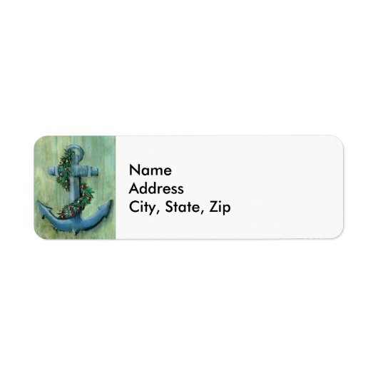 Holiday Anchor Etiket (Voorkant)