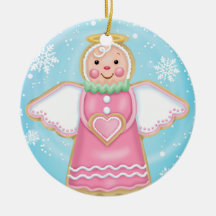 Holiday Angel Cookie Ornament