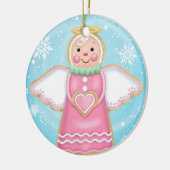 Holiday Angel Cookie Ornament (Links)