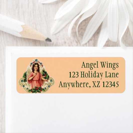  Holiday Angel Etiket (Insitu)