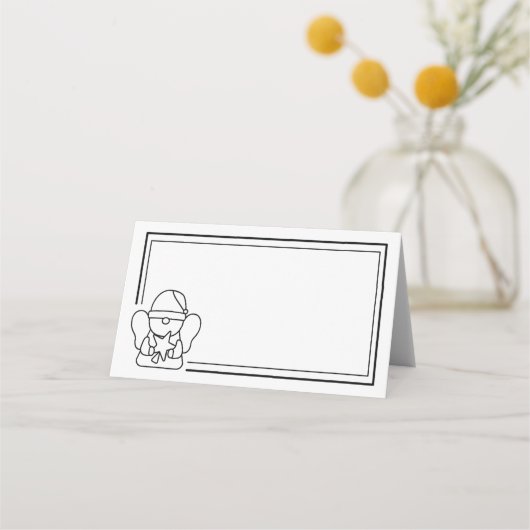 Holiday Angel Plaatskaartje (Voorkant)